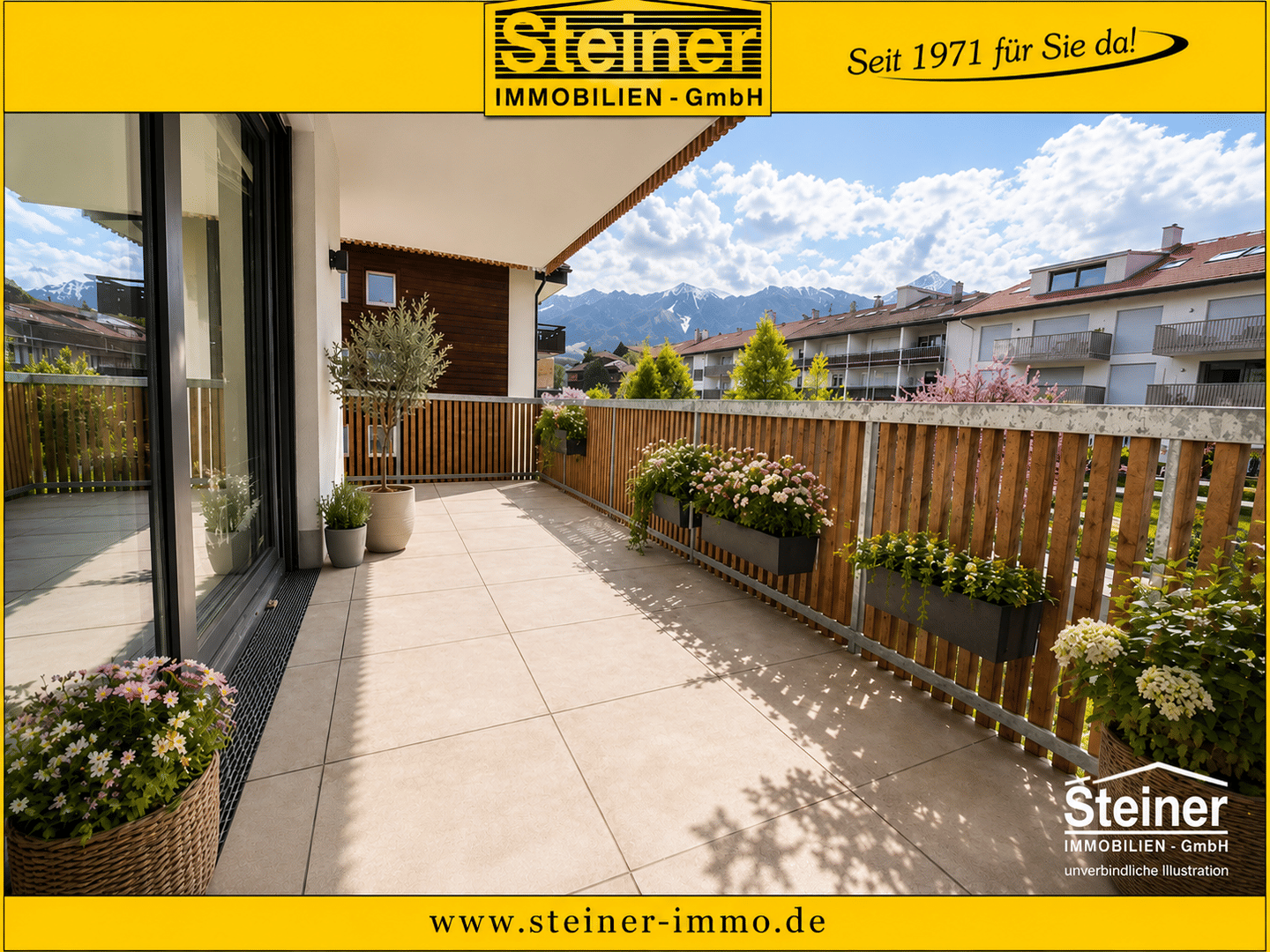 Ferienwohnung möglich: 4-Zimmer-Wohnung ca. 89 m², Eck-Balkon, EBK, LIFT, Keller, TG-Platz, 82467 Garmisch-Partenkirchen