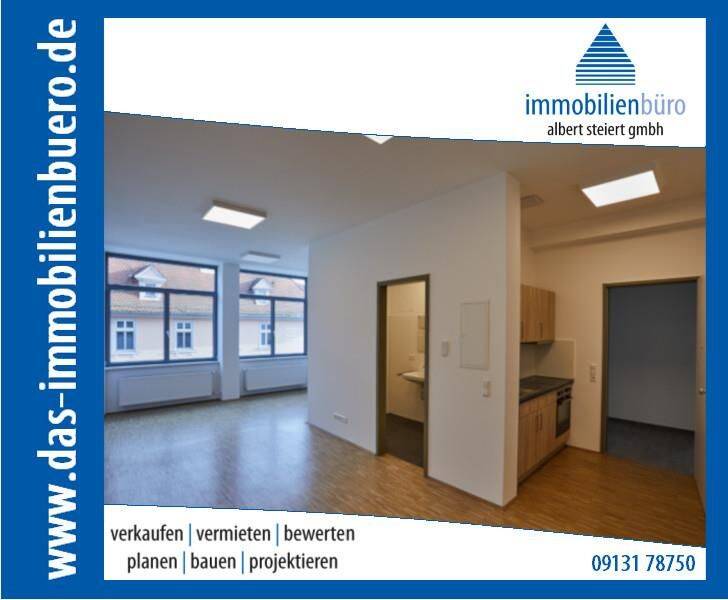 Großzügiges 1,5-Zimmer-Apartment mit EBK an der Erlanger Fußgängerzone -W08- NUR FÜR STUDENTEN ab 01.12.2026 zu vermi…, 91054 Erlangen (Burgberg Erlangen-Nord Erlangen-Ost Innenstadt Sieglitzhof)