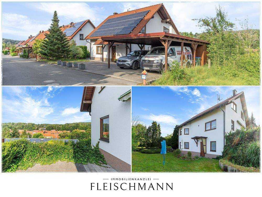 Modernes Wohnen mit Einliegerwohnung, Photovoltaik und unverbaubarem Ausblick, 98544 Zella-Mehlis (Benshausen)