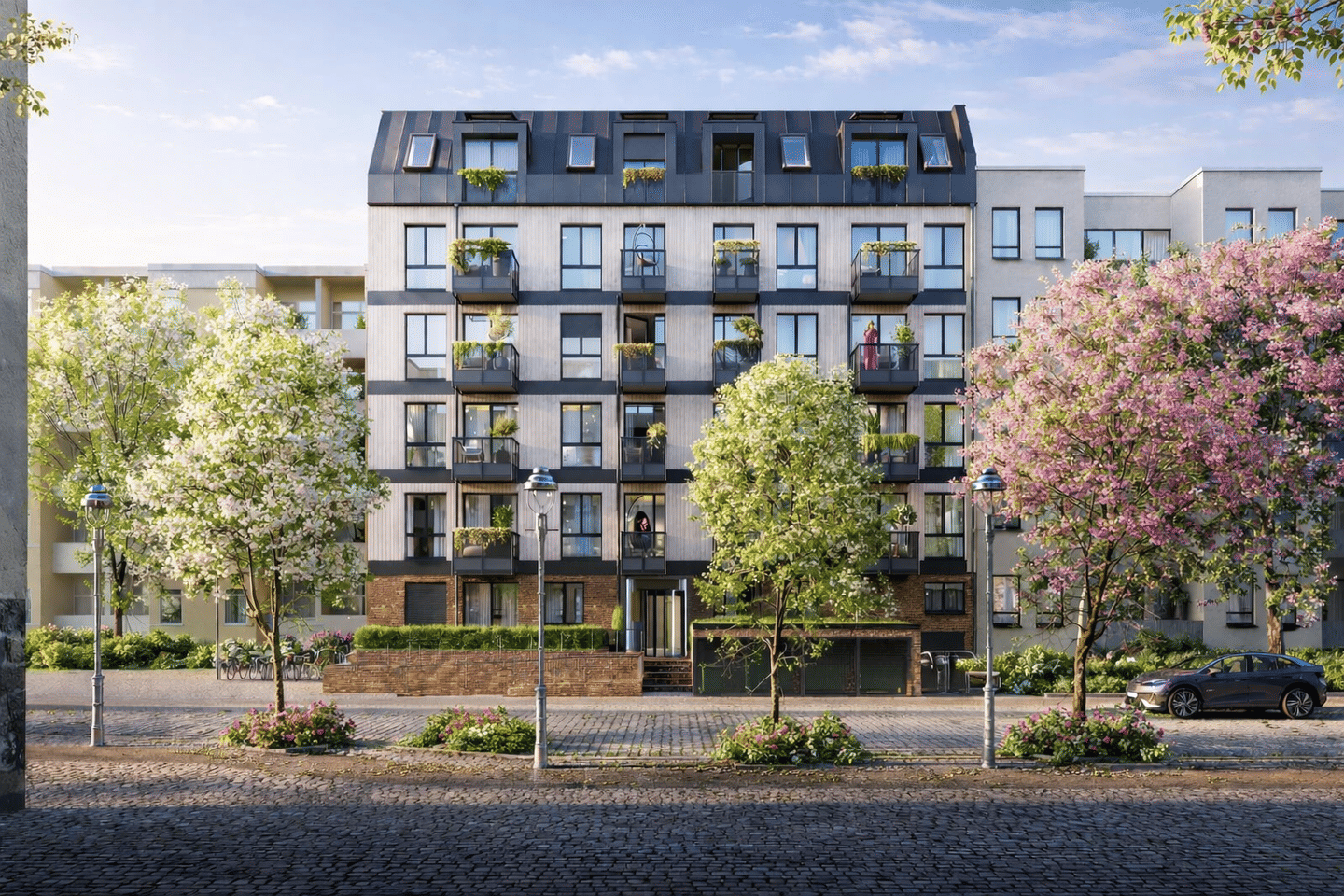 Über den Dächern vom Dreiländereck, 12059 Berlin (Neukölln Kolonie Petersbaude Kolonie Rübezahl)