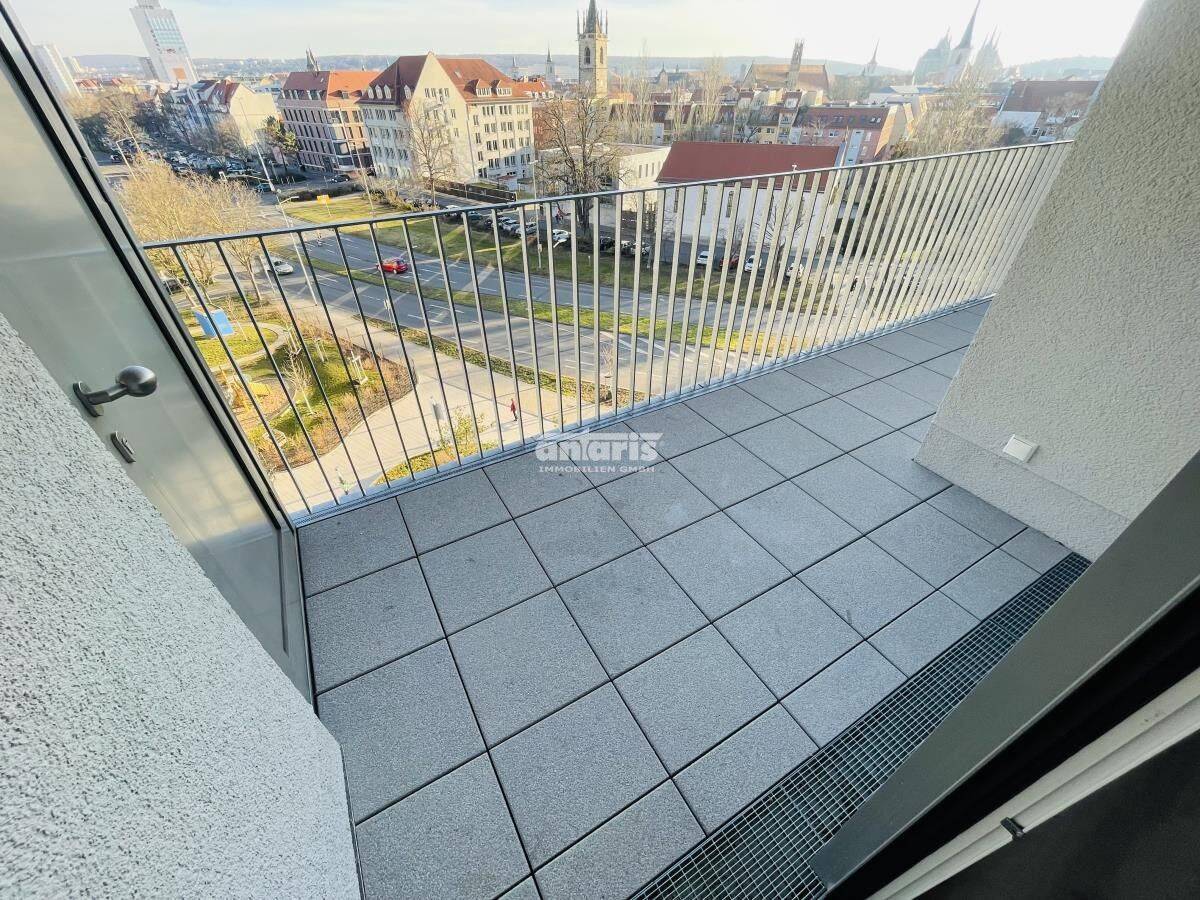 antaris Immobilien GmbH ** Wir Quartier – Moderne 2-R-Wohnung mit tollem Ausblick **, 99084 Erfurt (Altstadt Brühlervorstadt Löbervorstadt)