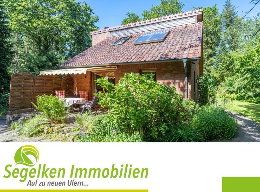 Interessant gebautes und idyllisch gelegenes Haus mit 33,12 m² großem Dachstudio , Garage und Garten in Kirchseelte, 27243 Kirchseelte