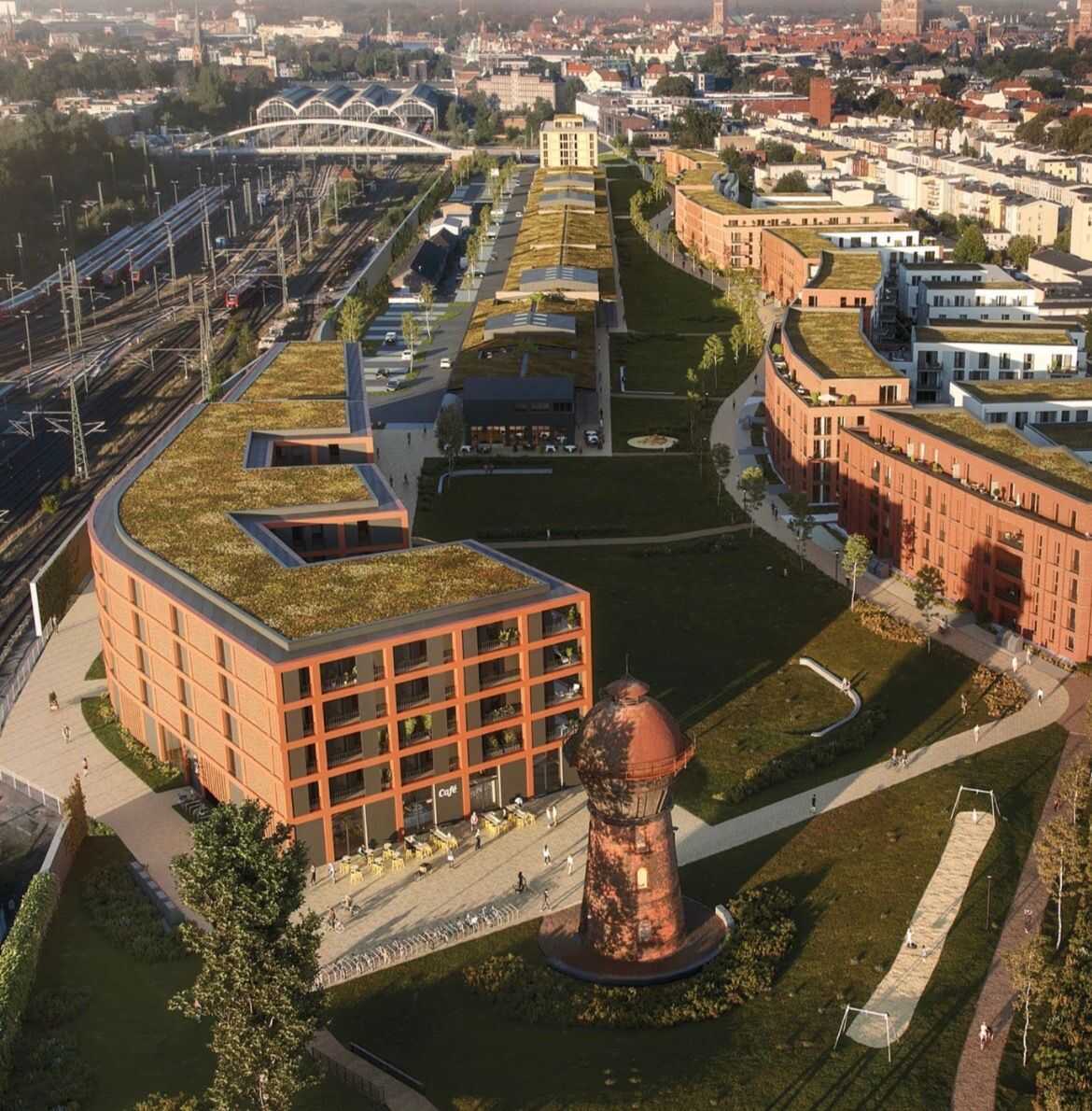 Exklusive Neubauwohnung im Erstbezug. Lübeck Neue Meile, 23558 Lübeck (Buntekuh Sankt Lorenz Nord Sankt Lorenz Süd)