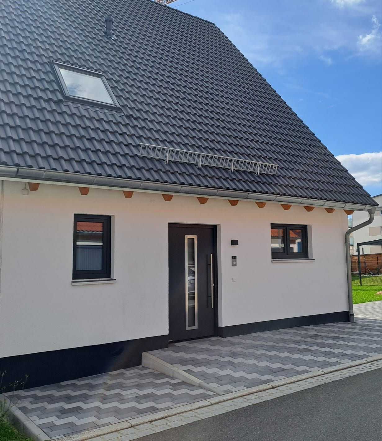 Doppelhaushälfte mit Studio, EBK, großer Terrasse, Garten, Erstbezug, 91459 Markt Erlbach