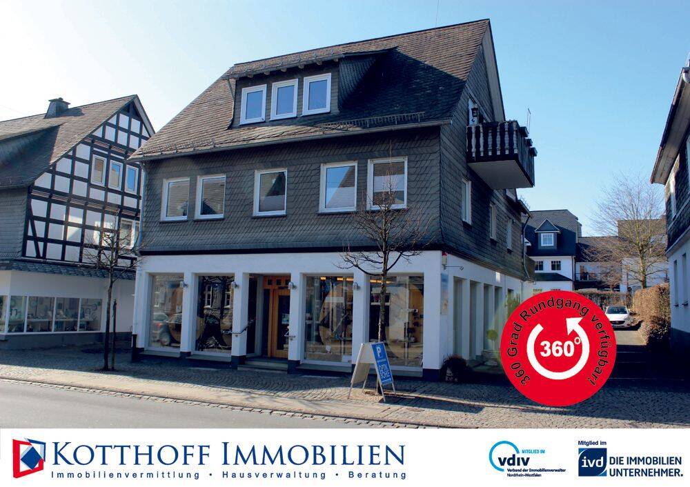 Helle und große Wohnung im Stadtzentrum, 57392 Schmallenberg