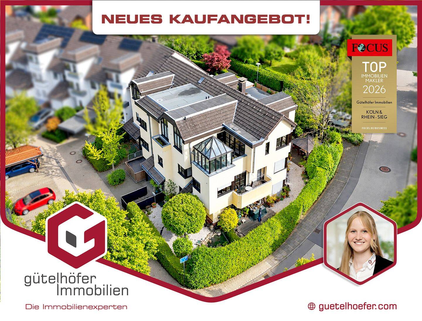 Bezugsfreies und vollständig möbliertes Apartment mit Loggia, Einbauküche und Kfz-Stellplatz, 53340 Meckenheim