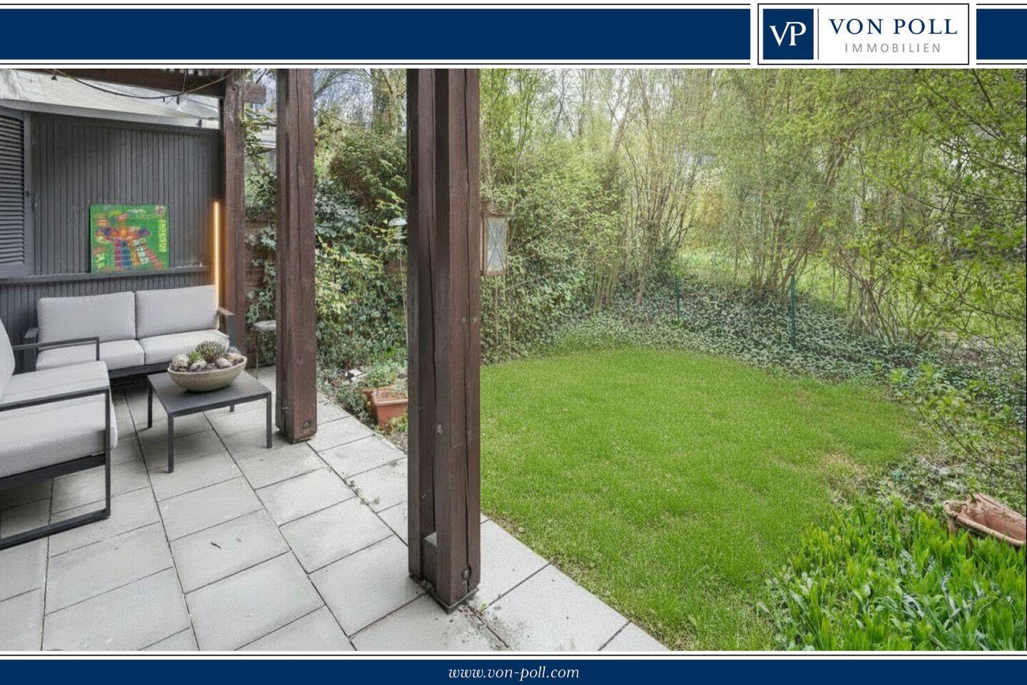 Attraktive Gartenwohnung in begehrter Lage an der Würm, 81245 München (Aubing-Lochhausen-Langwied Pasing-Obermenzing)