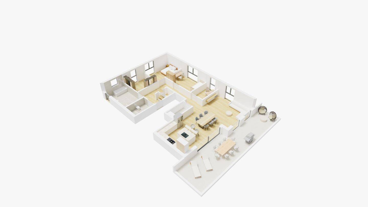 Exklusive Penthouse-Wohnung mit Dachterrasse, Aufzug, spektakulärem Weitblick und 2 Stellplätzen, 52388 Nörvenich