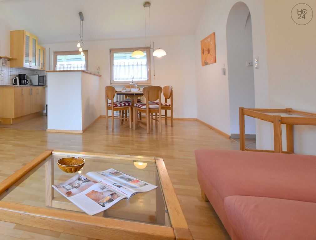 Möblierte 3-Zimmer-Wohnung im 1. Stock mit Balkon in Ottobeuren, 87724 Ottobeuren