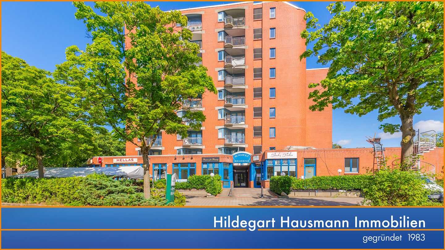 Großzügige 2-Zimmer-Wohnung mit Südloggia und Parkblick in zentraler Lage von Garstedt, 22850 Norderstedt