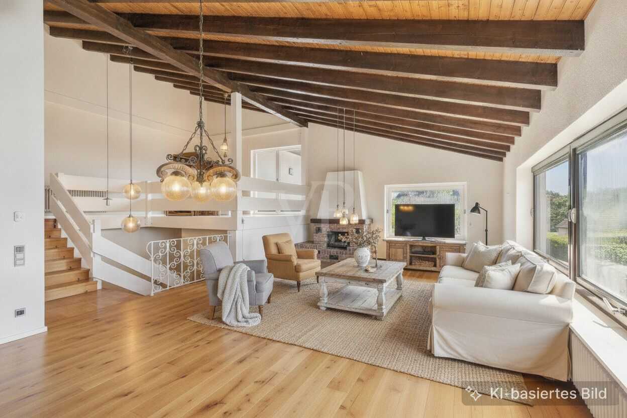 Außergewöhnliches Einfamilienhaus in Split-Level-Bauweise mit Panoramablick über den Pfälzerwald, 66969 Lemberg