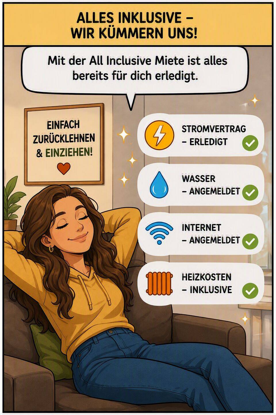 Rundum-Service City-Wohnung mit Galerie – Wohneinheit 31, 52062 Aachen