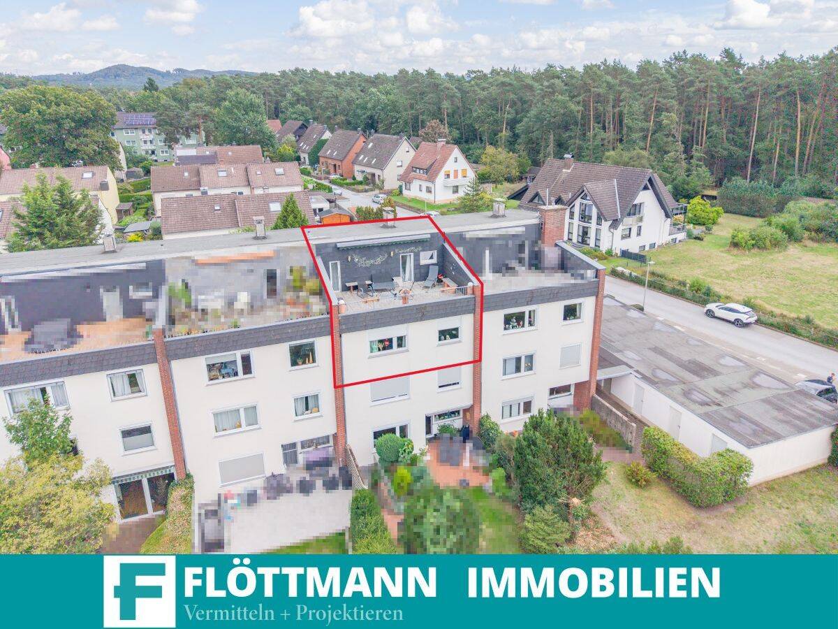 Maisonettewohnung mit herrlicher Dachterrasse in Bielefeld-Sennestadt!, 33689 Bielefeld (Dalbke Sennestadt)