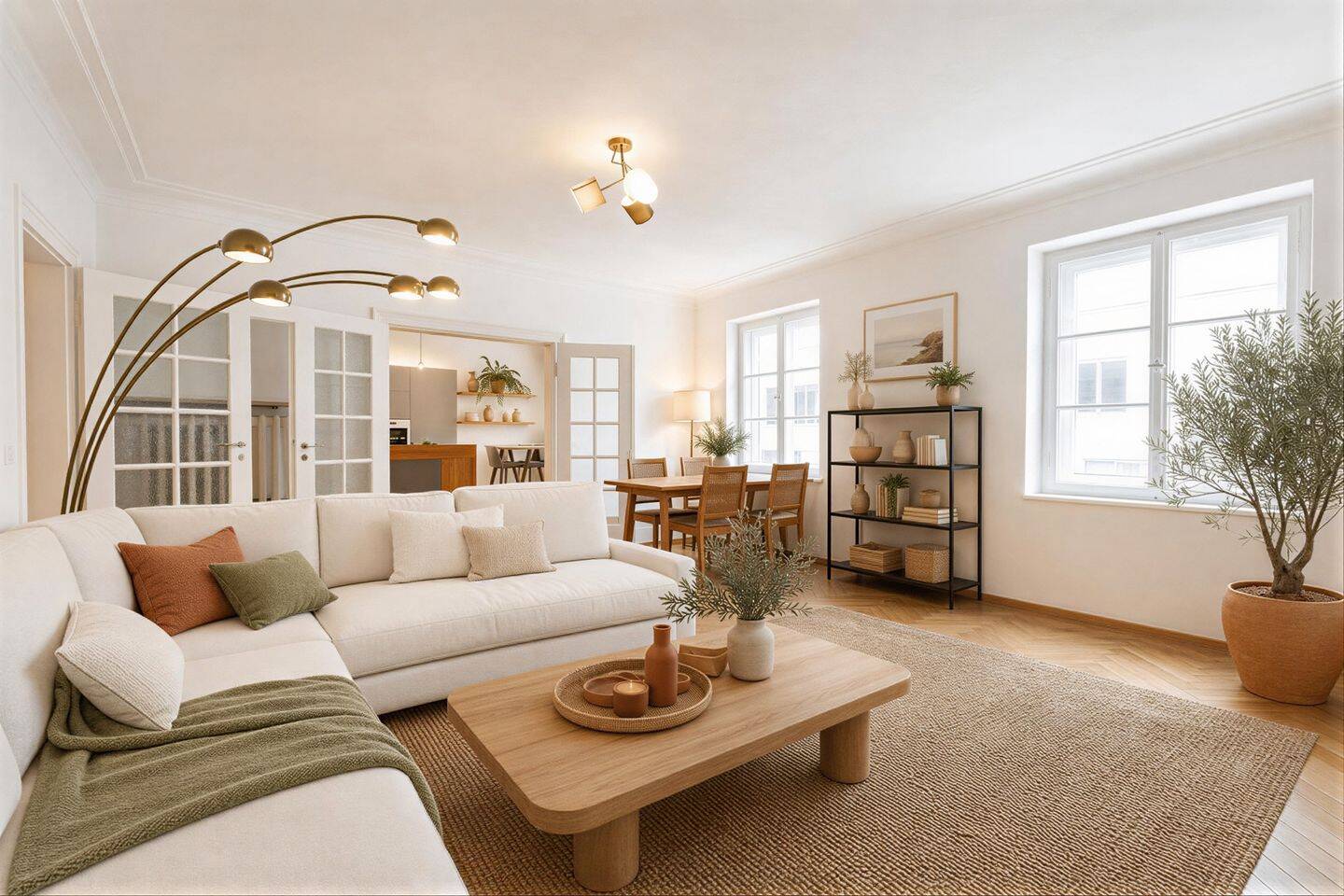 Art déco. Charakter. Geschichte. 102 m² Altbauwohnung mit 3 Zimmern in München-Schwabing, 80804 München (Schwabing-Freimann Schwabing-West)