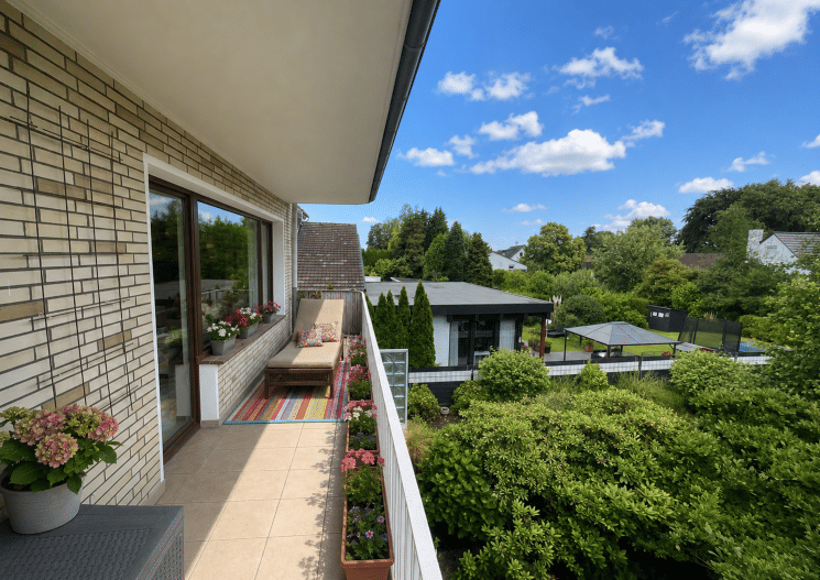 Schöne 3-Raum-Wohnung mit Balkon und Blick ins Grüne!, 45478 Mülheim an der Ruhr (Broich Speldorf)