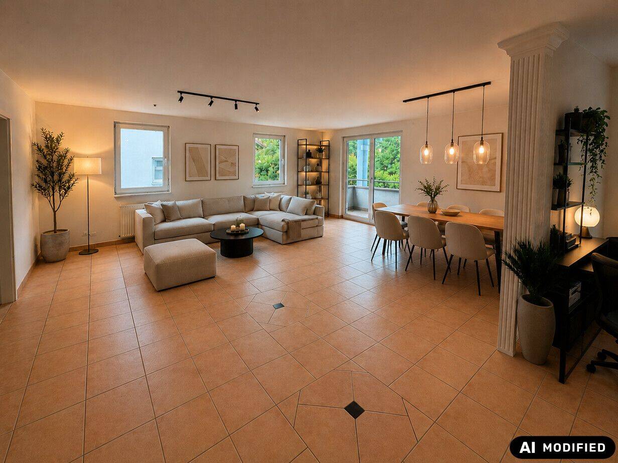 Großzügige EG-Wohnung mit Balkon u. Garage in Bestlage von Wallerfangen, 66798 Wallerfangen