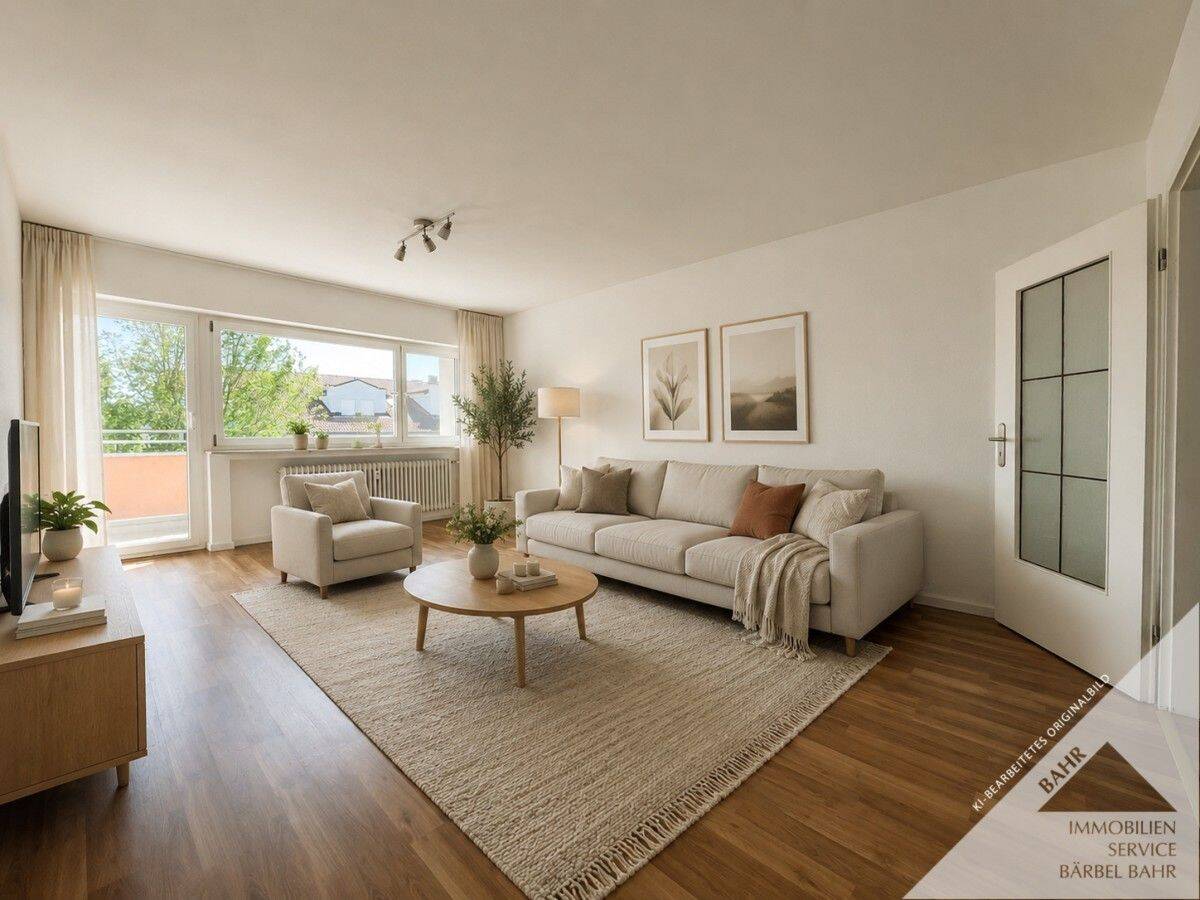 Gepflegte 3-Zimmer-Wohnung mit Balkon, Einbauküche und zwei Kellerräumen, 71065 Sindelfingen
