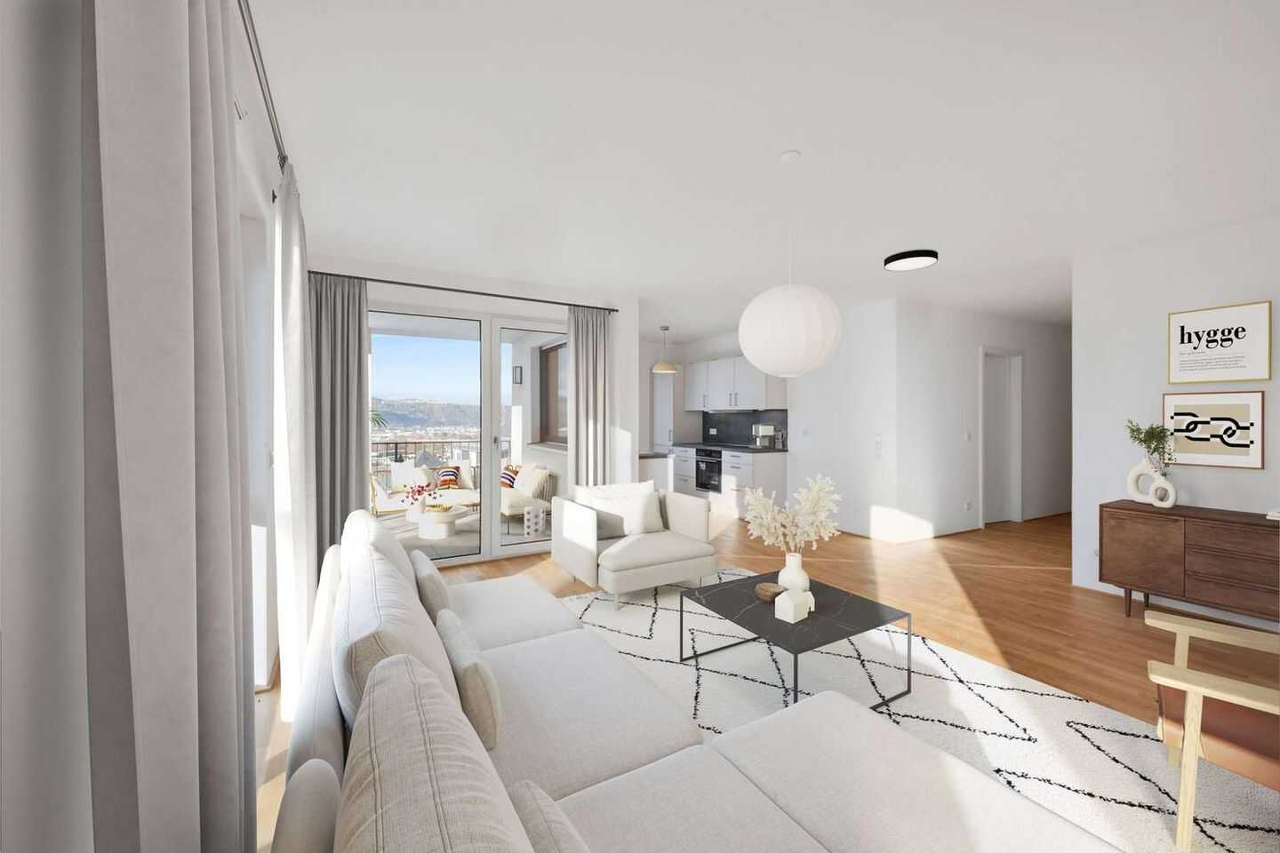 Moderne 3-Zimmer-Wohnung mit Loggias in Trier-Feyen, 54294 Trier