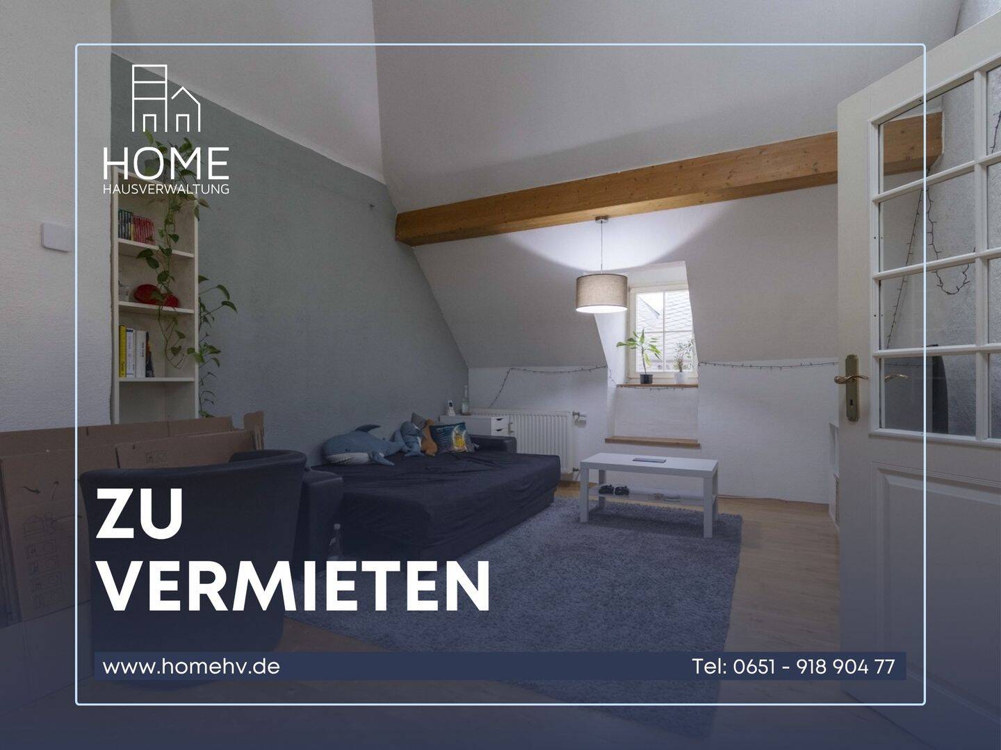 Trier-City: 2 ZKB-Wohnung mit Einbauküche in der Trierer Innenstadt, 54290 Trier (Innenstadt Trier-Süd)