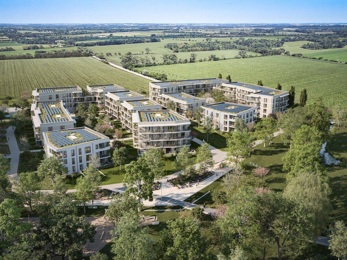 Exklusive 2-Zimmer-Wohnung mit Blick ins Grüne und großzügigem Balkon in Oberschleißheim, 85764 Oberschleißheim