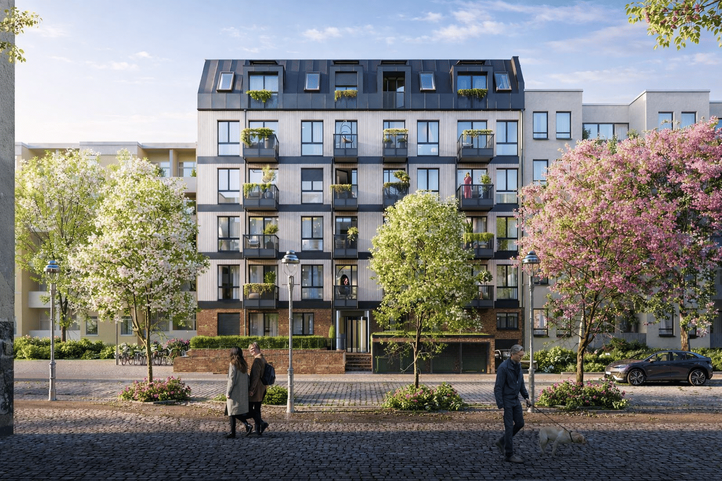 Apartment mit Süd-West-Balkon im Dreiländereck, 12059 Berlin (Neukölln Kolonie Petersbaude Kolonie Rübezahl)