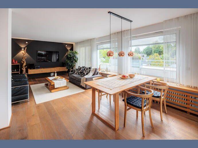 Möbliert: Moderne 2-Zimmer Wohnung mit großer Dachterrasse in Solln, 81479 München (Thalk. Obersendl.-Forsten-Fürstenr.-Solln)