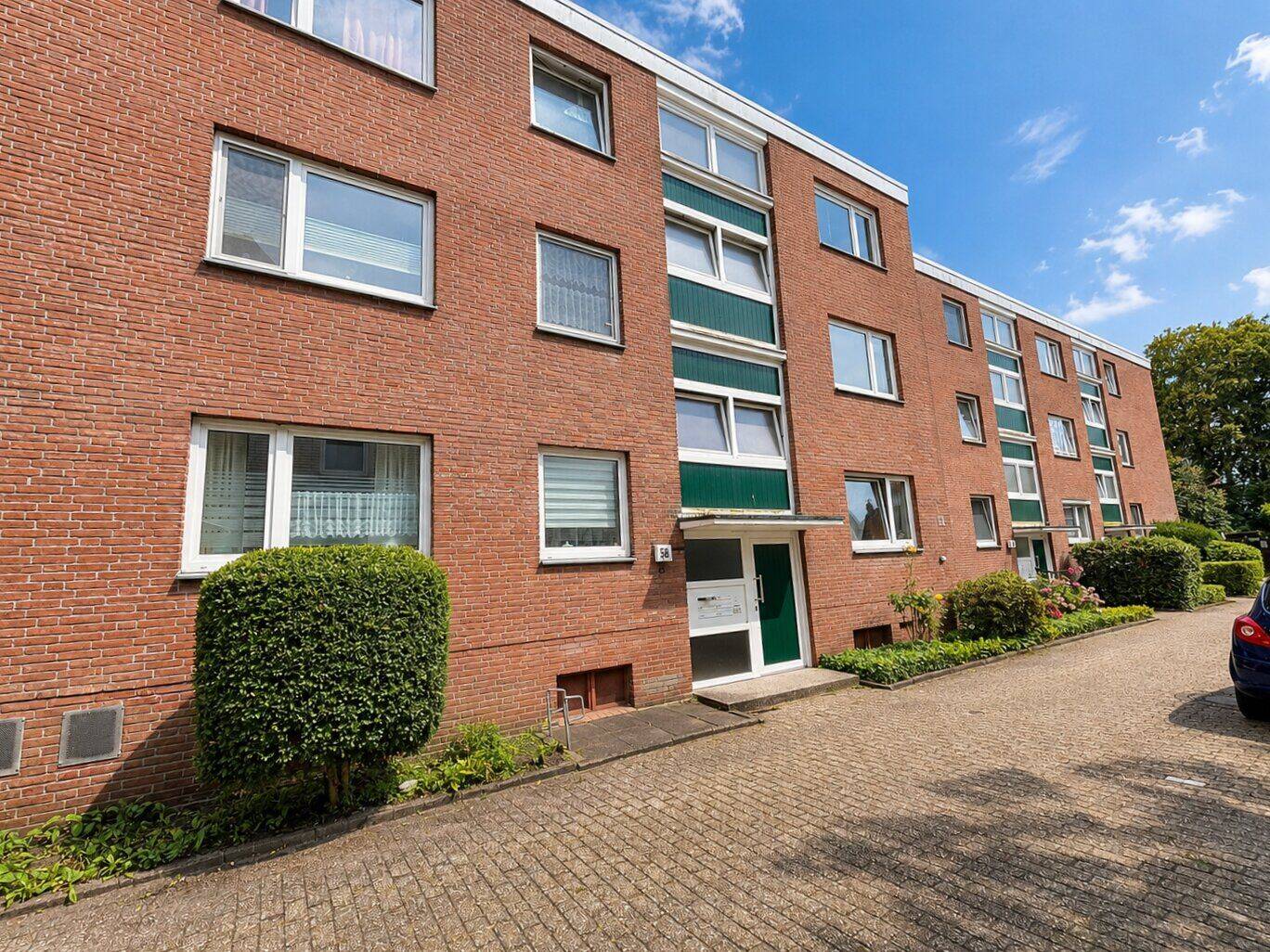 Bezugsfreie 2-Zimmer-Hochparterrewohnung mit Balkon in Oldenburg-Osternburg, 26135 Oldenburg (Oldb) (Kreyenbrück Krusenbusch Neuenwege Osternburg Tweelbäke)
