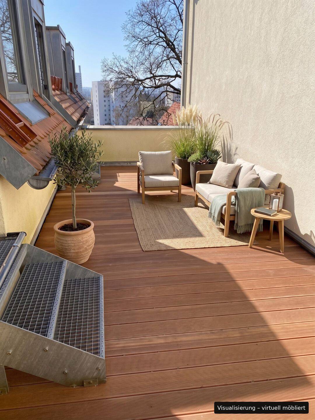 Traumhafte Dachterrassen-Wohnung mit gehobener Ausstattung, 93057 Regensburg (Brandlberg-Keilberg Konradsiedlung-Wutzlhofen Reinhausen Sallern-Gallingkofen)