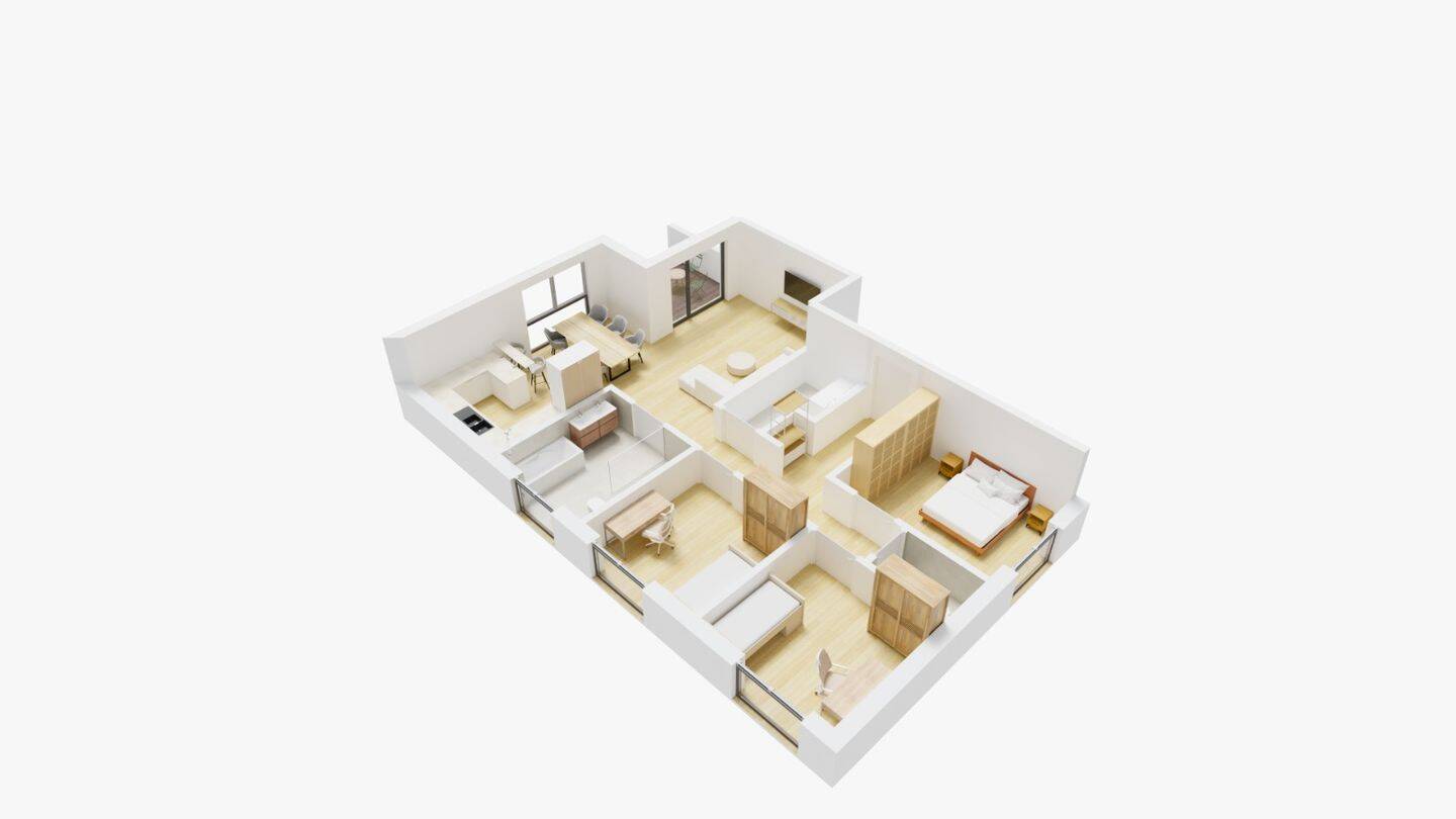 Exklusive Neubau-Mietwohnung im 1. Obergeschoss mit Aufzug und Balkon, 52388 Nörvenich