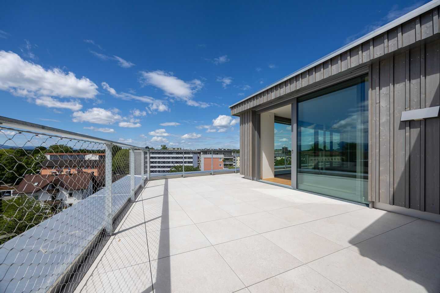 Exklusives Penthouse mit eigenem Dachgarten und Panoramablick auf die Alpen – Erstbezug HERDERGÄRTEN, 83024 Rosenheim (Fürstätt Ost Süd West Westerndorf Sankt Peter)
