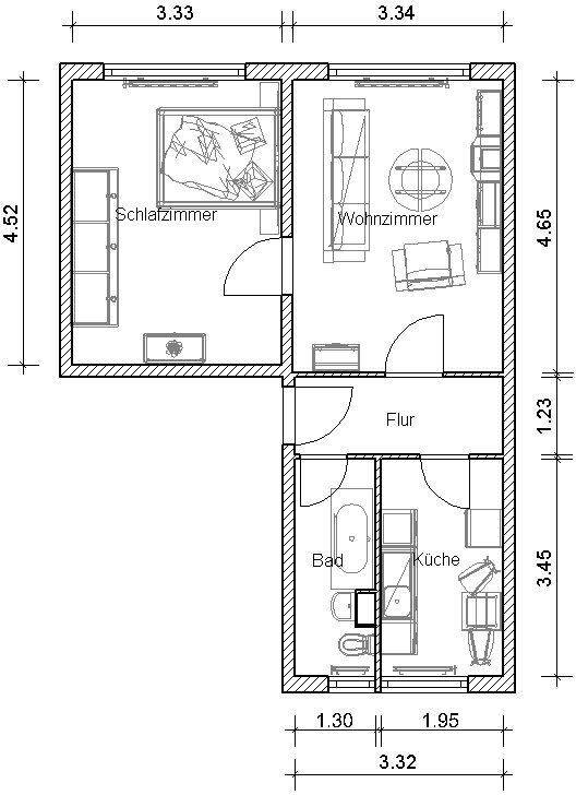 2-Zimmerwohnung sucht neuen Mieter, 4349 Leipzig (Plaußig-Portitz Thekla)