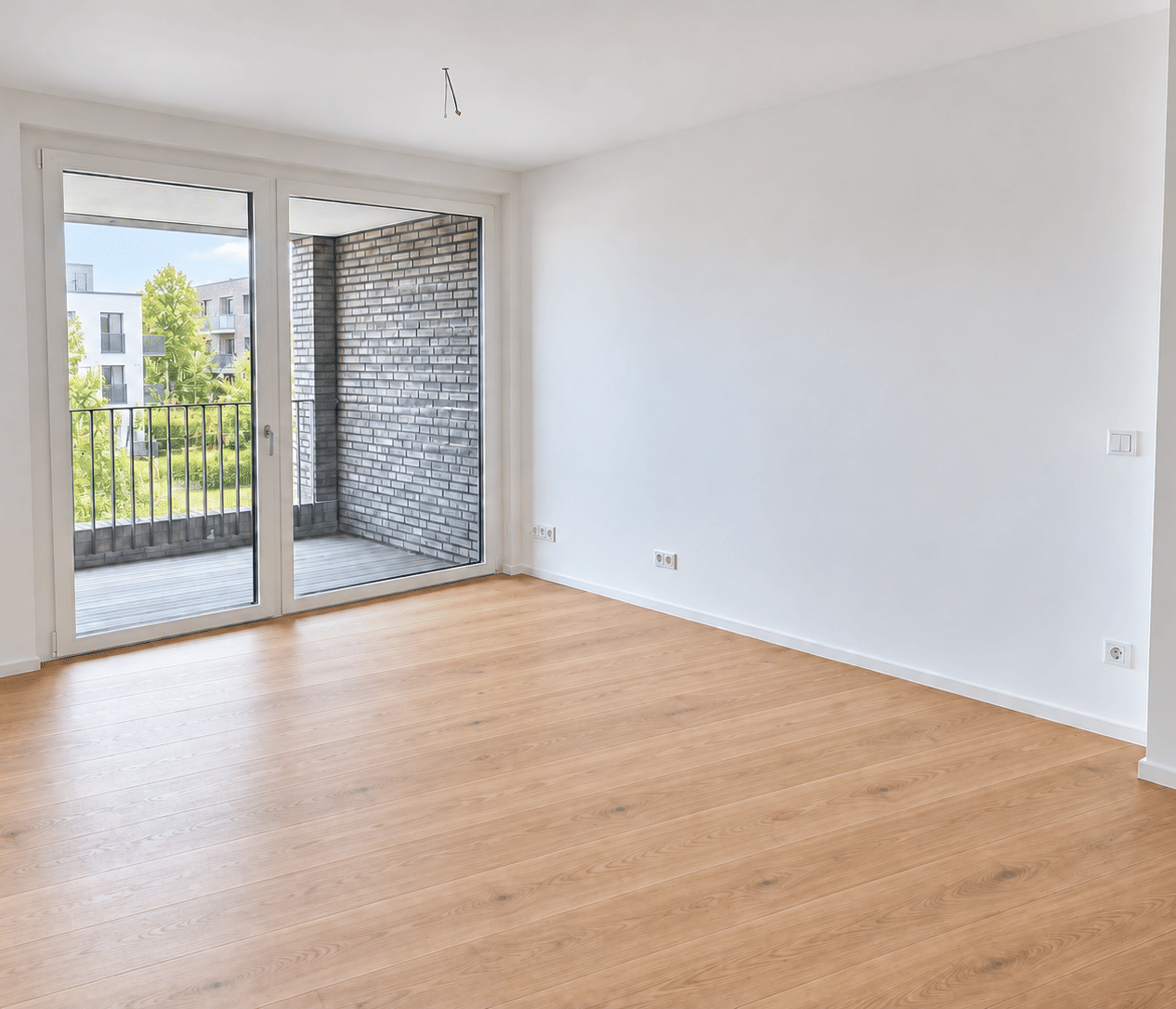 Parkstadt Karlshorst: Moderne 3-Raum-Wohnung mit EBK und Loggia, 10318 Berlin (Treptow-Köpenick)