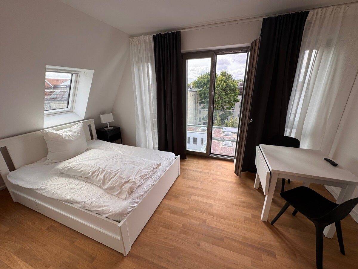 Berliner Allee: ZWEITBEZUG im NEUBAU – : 1-Zi-DACHGESCHOSS, 25 m², 13088 Berlin (Pankow)