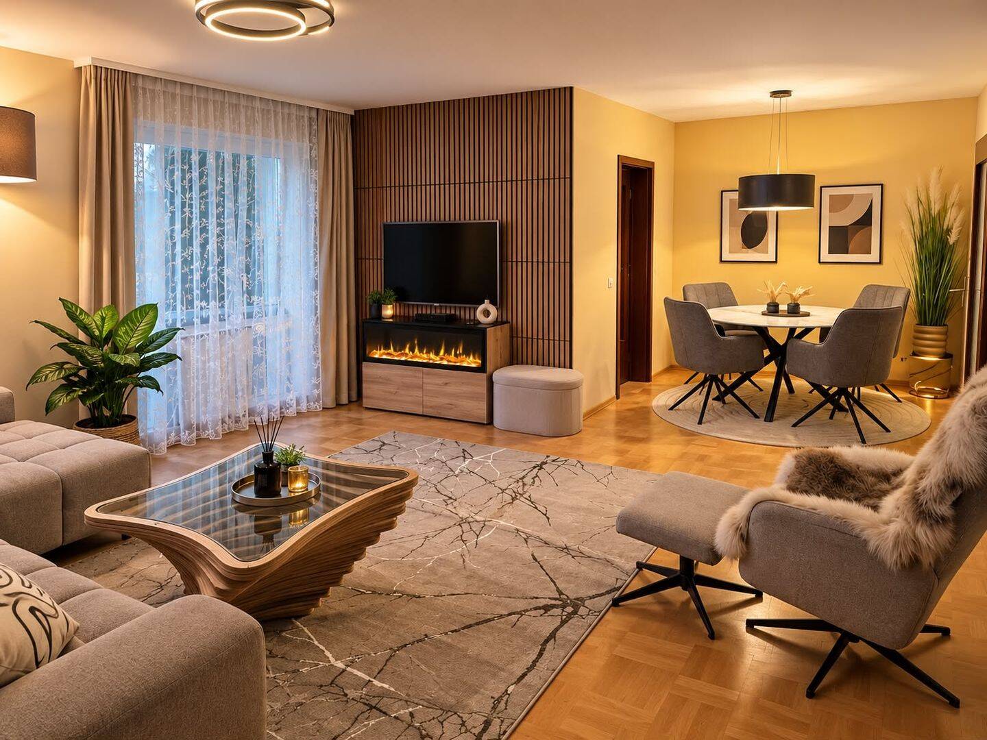 Voll möblierte 2-Zimmer-Wohnung | ca. 65 m² | Stellplatz inklusive, 76532 Baden-Baden