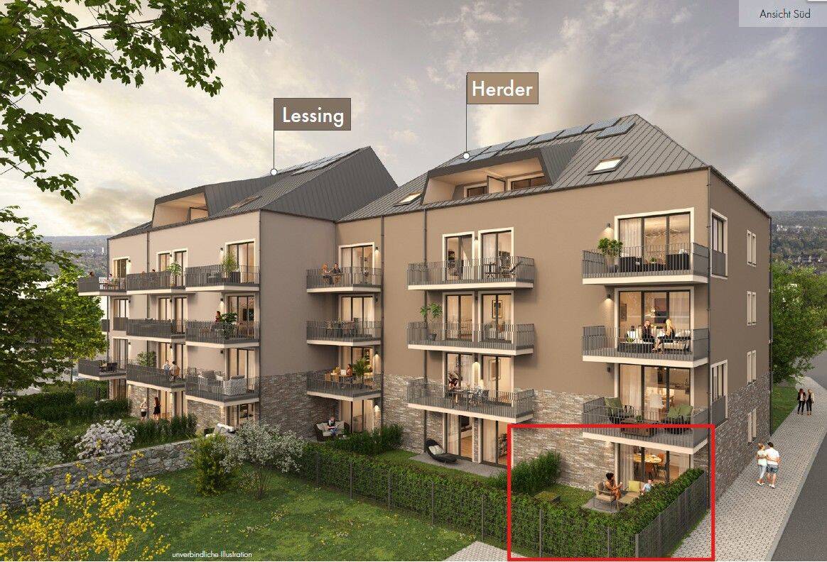3-Zimmer Neubauwohnung, 82m² Erdgeschoß, inkl. Terrasse, neuer moderner Küche und Tiefgaragenstellplatz, 79618 Rheinfelden (Baden)