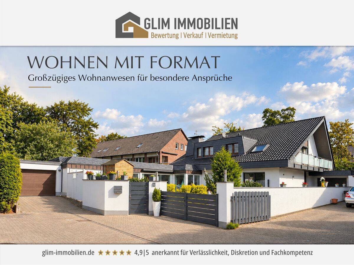 WOHNEN MIT FORMAT- Großzügiges Wohnanwesen für besondere Ansprüche. Krefeld-Bockum, 47800 Krefeld