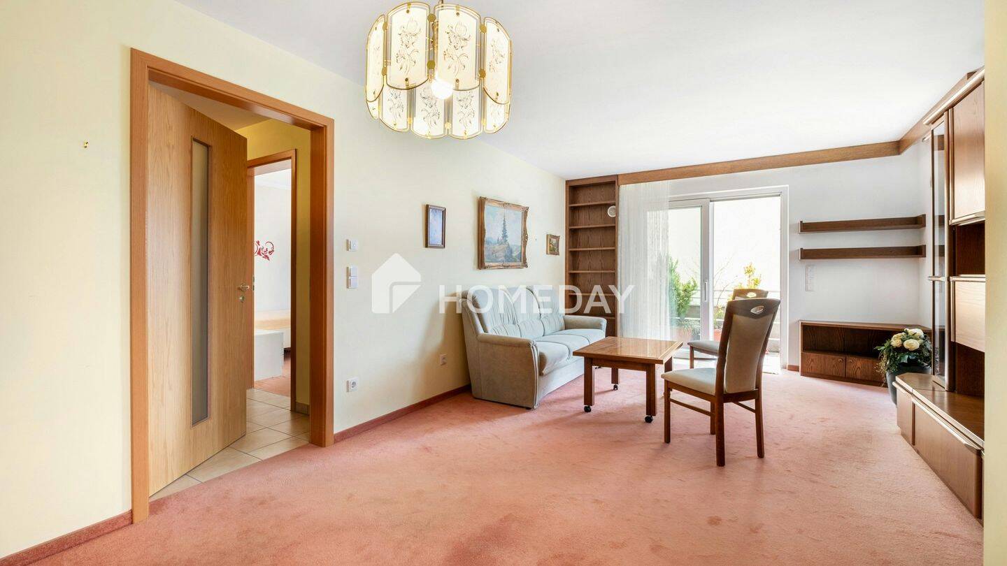 Barrierefreie 2-Zimmer-Wohnung mit Balkon und Tiefgaragenstellplatz im betreuten Wohnen, 86850 Fischach