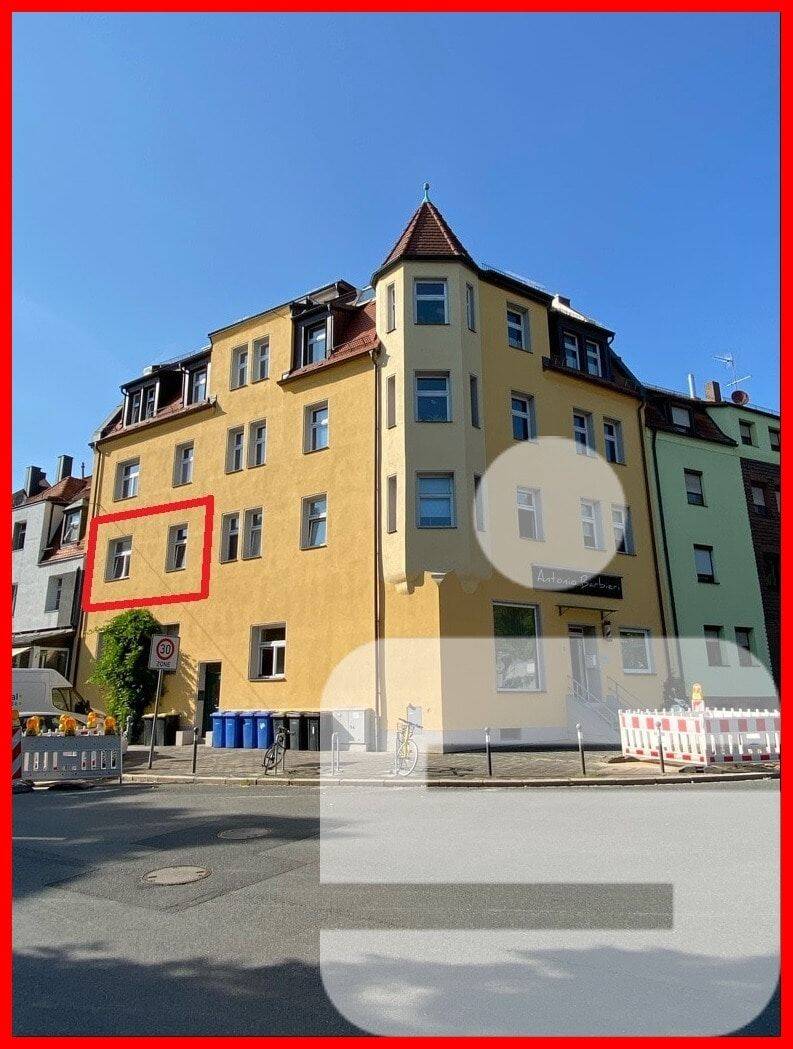 Nürnberg Ost – St. Jobst (Gemarkung Erlenstegen) – schöne 2-Zimmer-Wohnung mit Balkon, 90491 Nürnberg