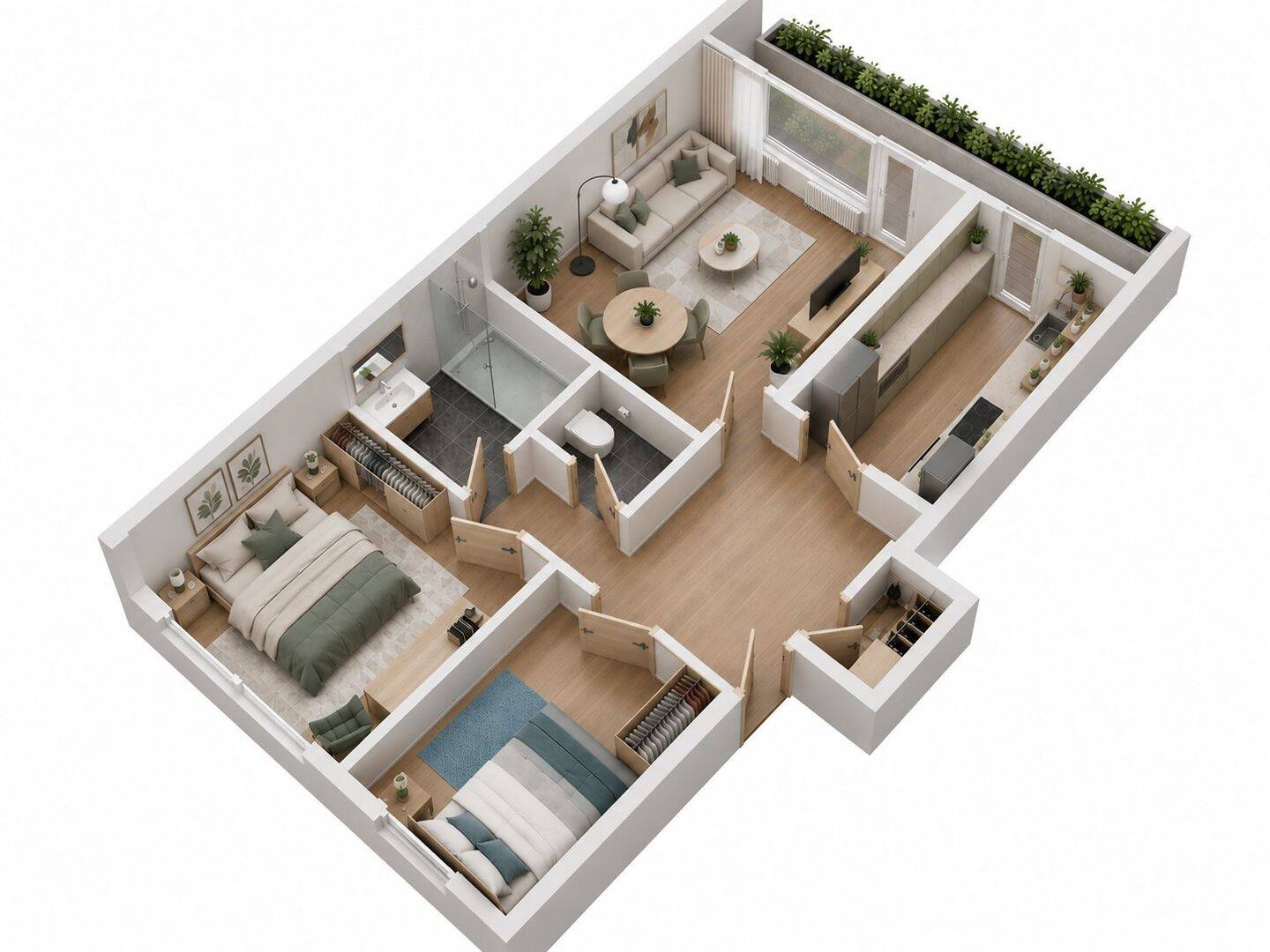 Frisch Renovierte 3.5-Zimmer Wohnung in Wöschhalde, 78052 Villingen-Schwenningen