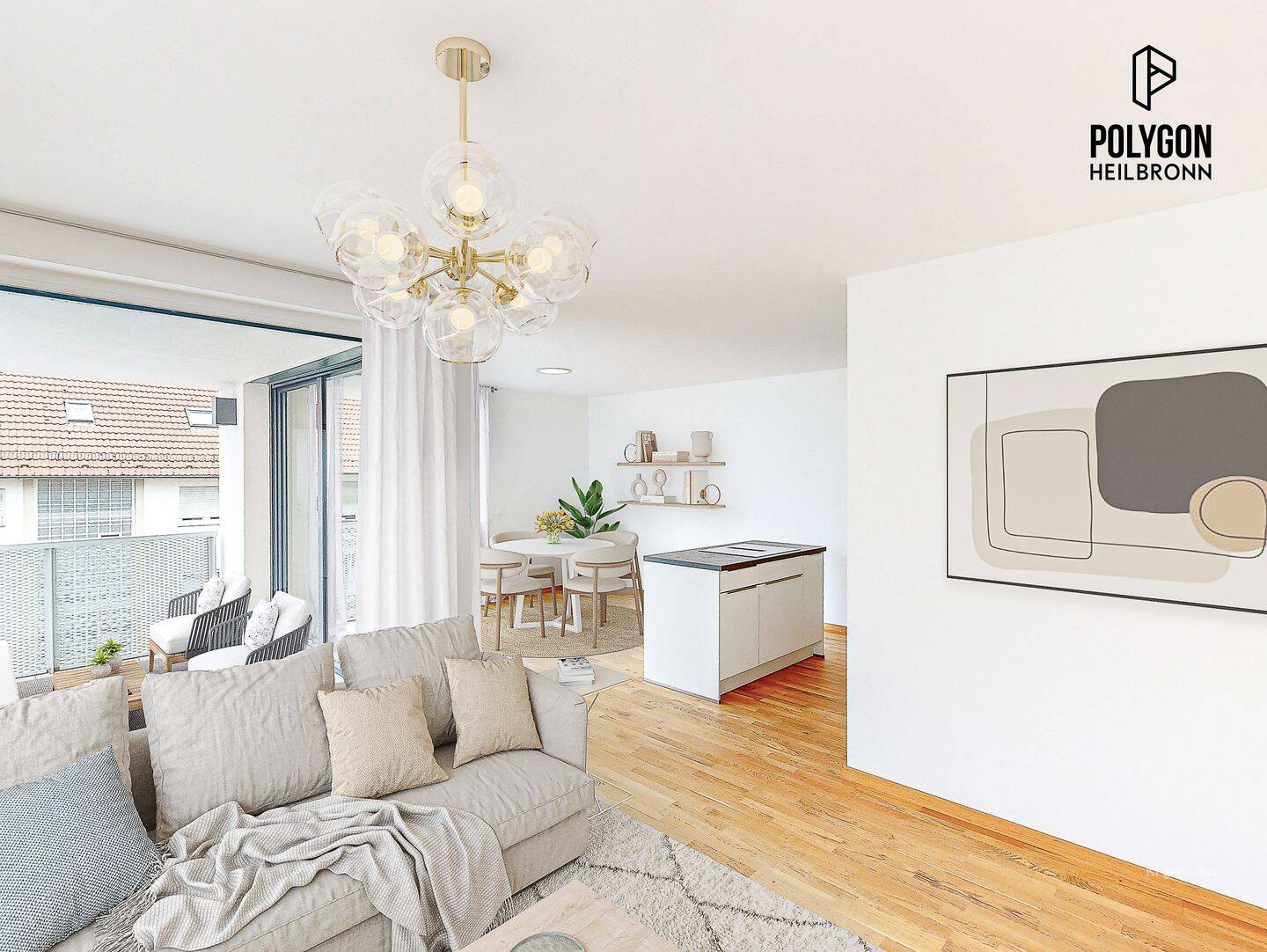 Hochwertiger Erstbezug *inkl. Umzugsbonus*: 3-Zimmer-Wohnung mit Terrasse & Wohlfühlfaktor, 74074 Heilbronn (Heilbronn Sontheim)