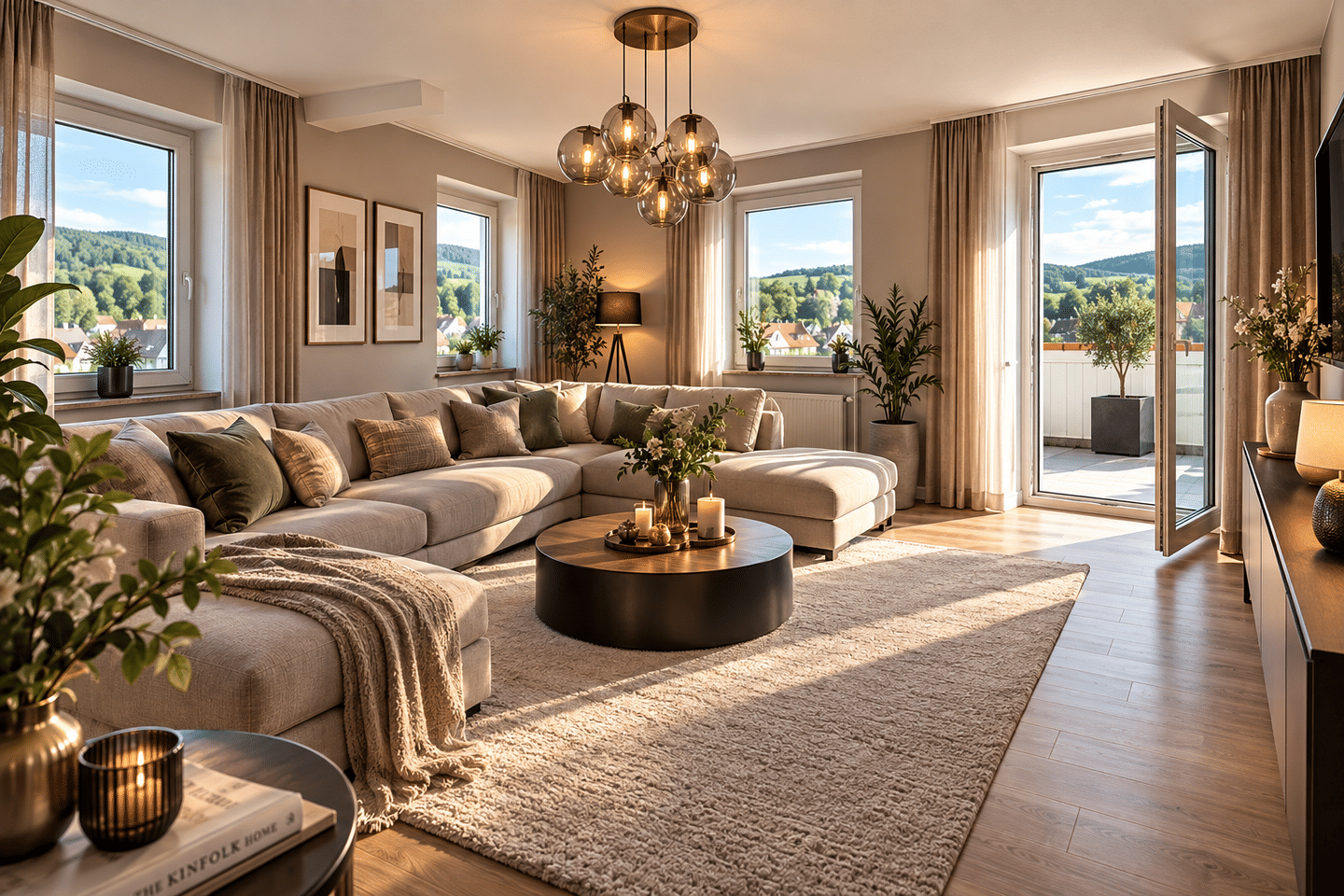4-Zimmer-Wohnung mit Dachterrasse in Raboldshausen, 36286 Neuenstein