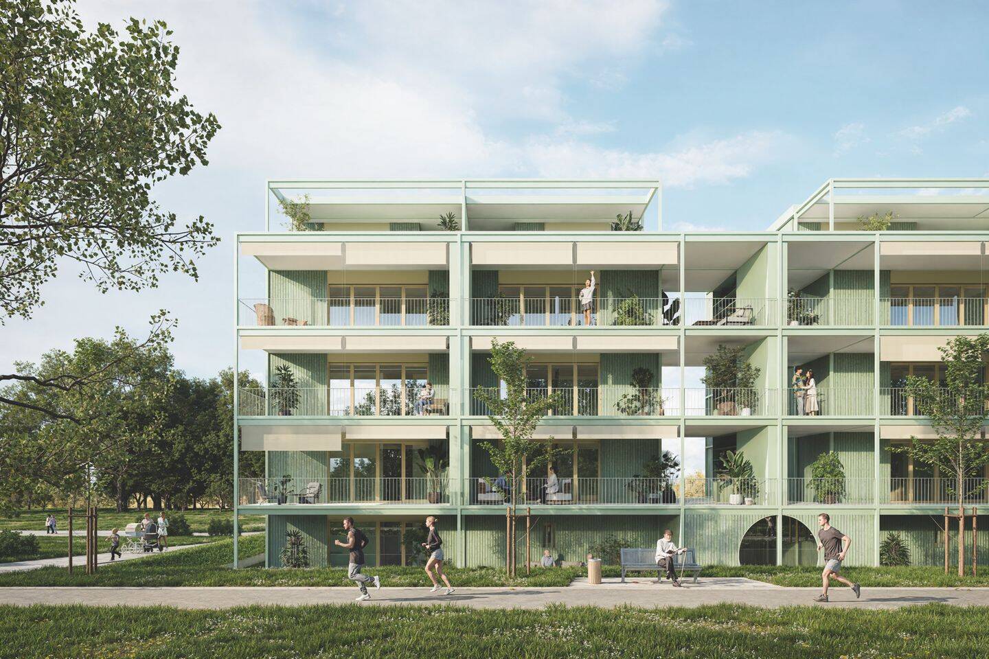 SCHWIND IMMOBILIEN – „Das Ludwig“ – exklusive 4-Zimmer-Neubau-Eigentumswohnung im Ludwigshöhviertel, 64285 Darmstadt (Darmstadt)