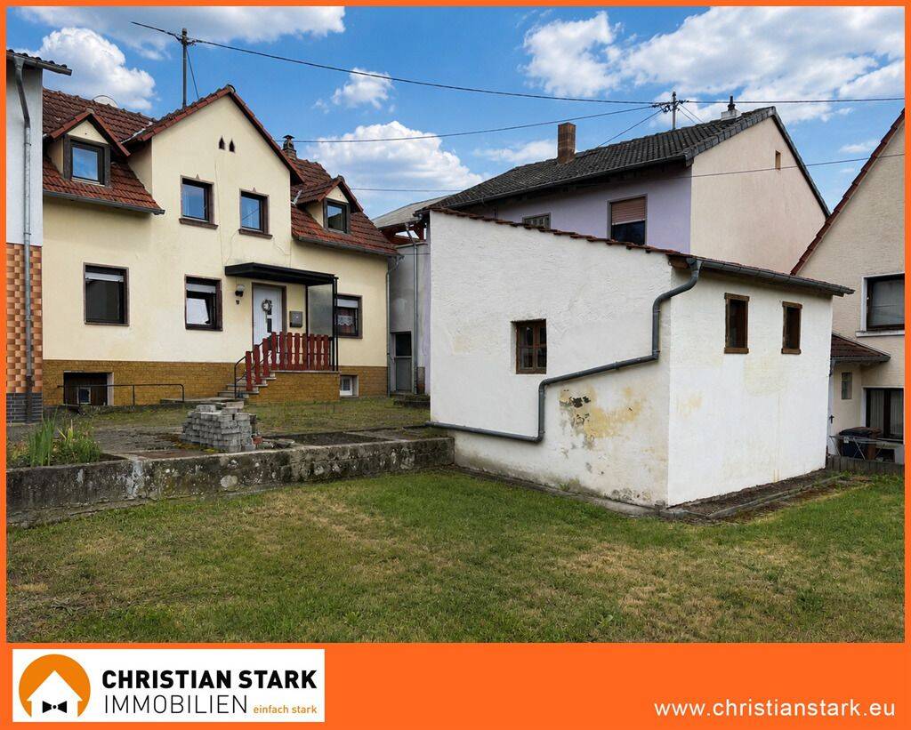 Kleines Haus für handwerklich Begabte mit 4 Zimmer, in ruhiger Lage von Schloßböckelheim, 55596 Schloßböckelheim