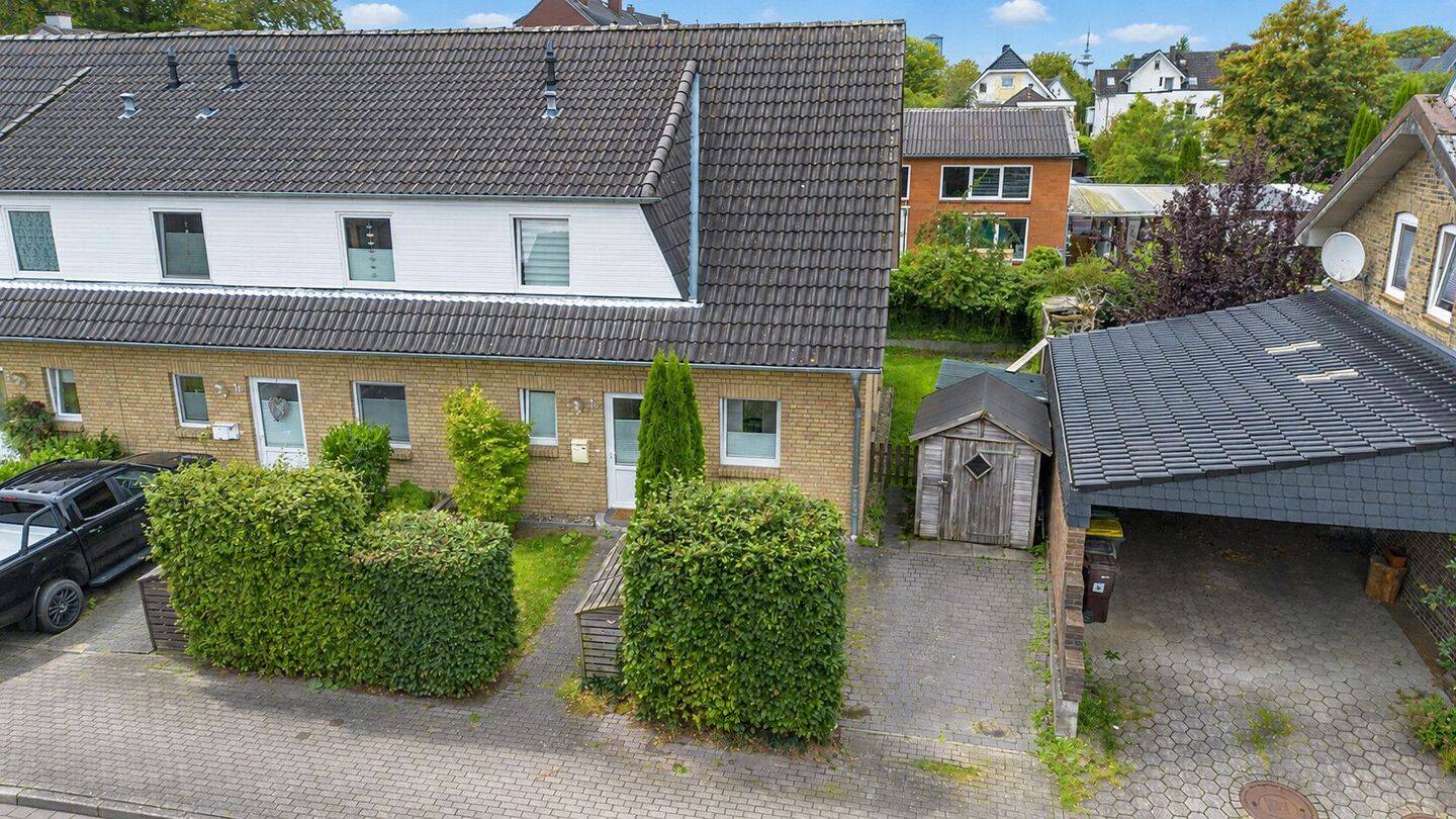 Familienfreundliches Reihenendhaus mit Garten und Fußbodenheizung in zentraler Lage, 24837 Schleswig
