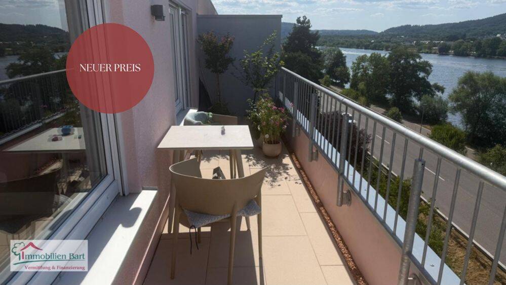 RENOVIERTE PENTHOUSEWOHNUNG, 3 KM VON TRIER, VOLLER MOSELBLICK, SOFORT FREI!, 54329 Konz