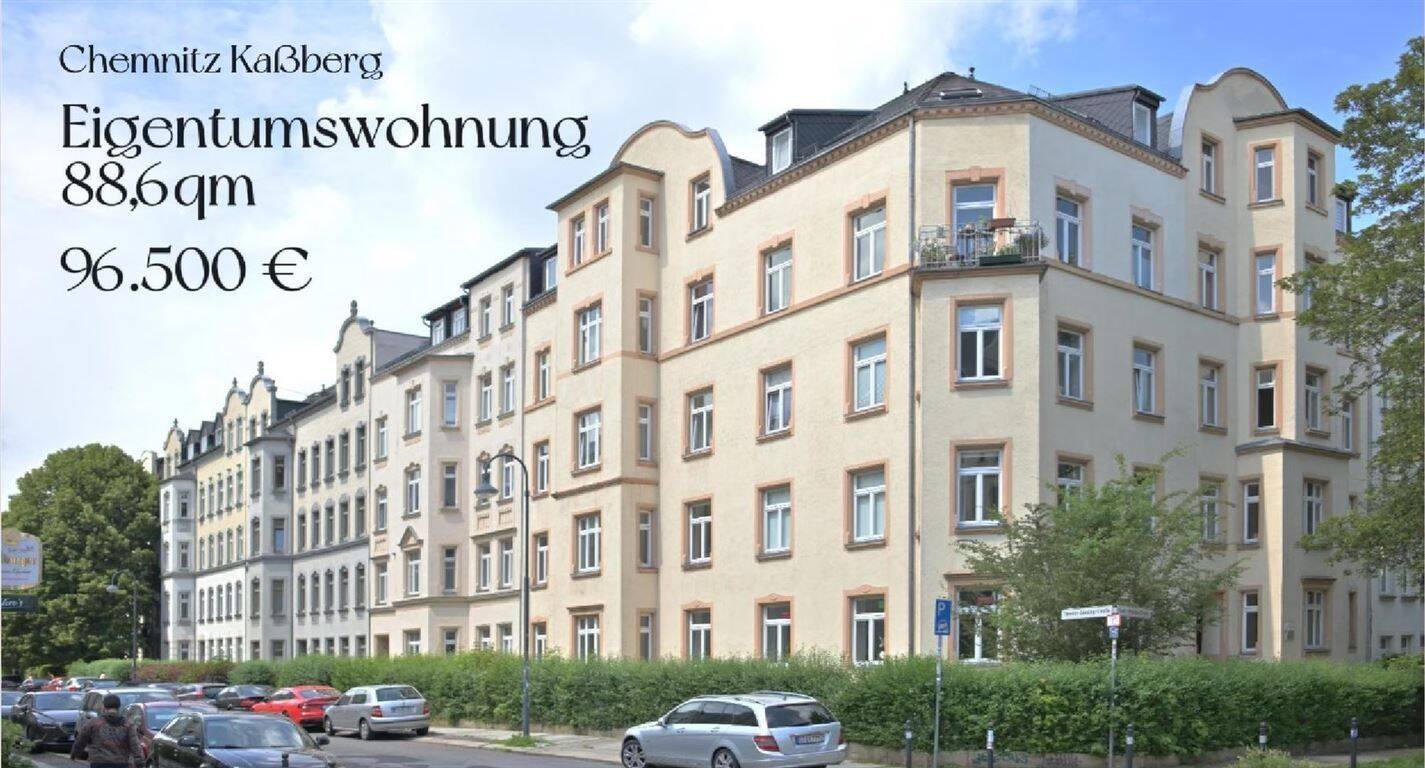3 ZIMMER*TAGESLICHTBAD*KÜCHE* BALKON – bezugsfrei – renovierungsbedürftig –, 9112 Chemnitz (Altendorf Kaßberg Zentrum)