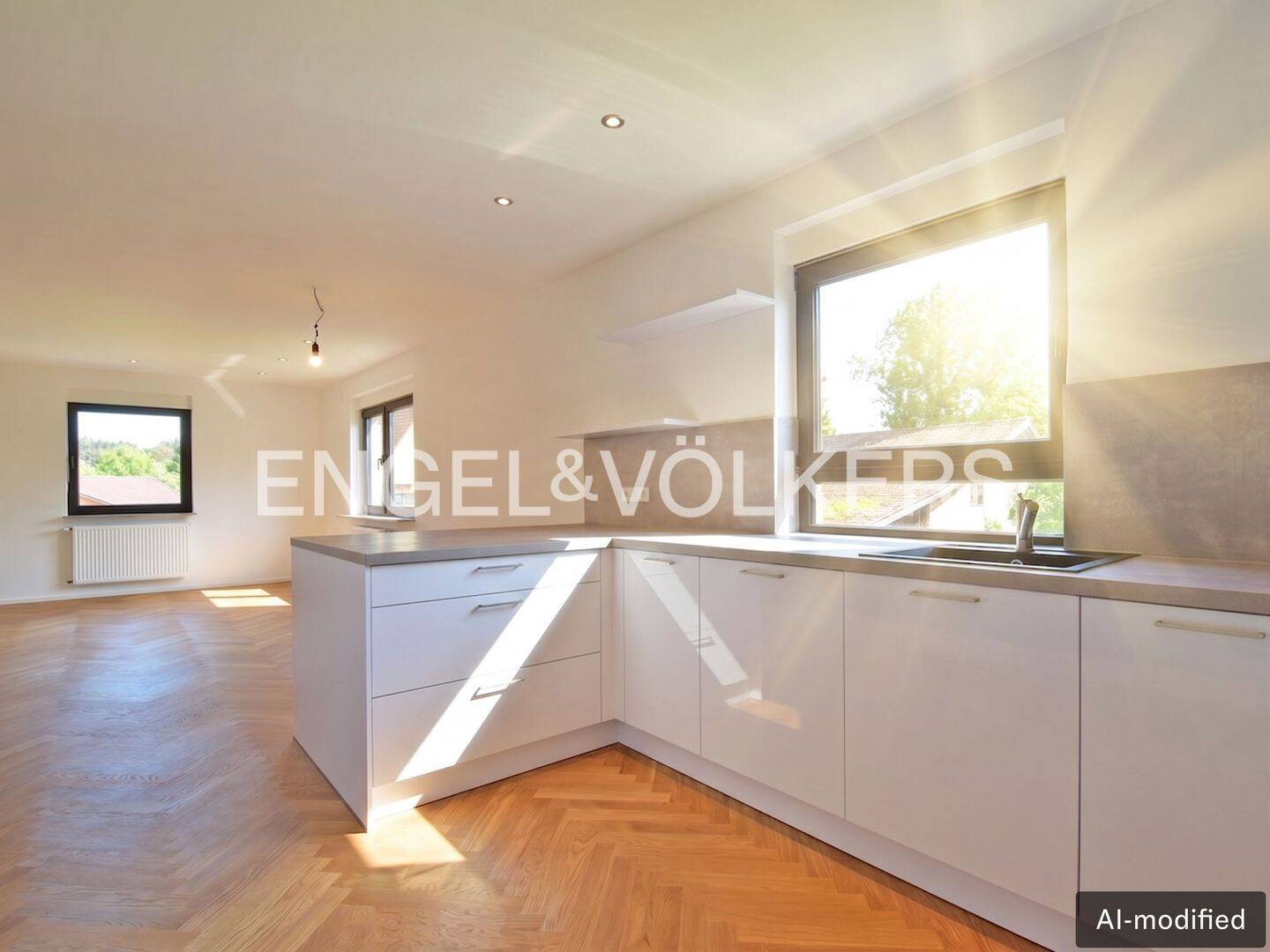 Neuwertige Maisonette Wohnung mit Garten und Doppelgarage, 63741 Aschaffenburg (Damm Innenstadt Leider Nilkheim Strietwald)