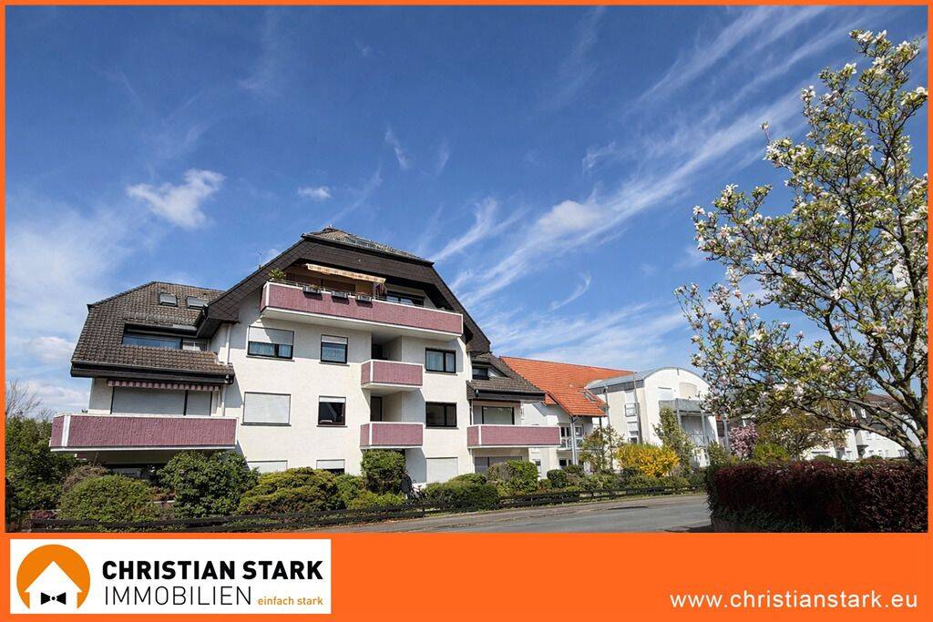 Sonne, Aussicht und sofort einziehen-Großzügige 2 Zimmer-Wohnung, 2 Balkone, TG-Platz inclusive., 55543 Bad Kreuznach