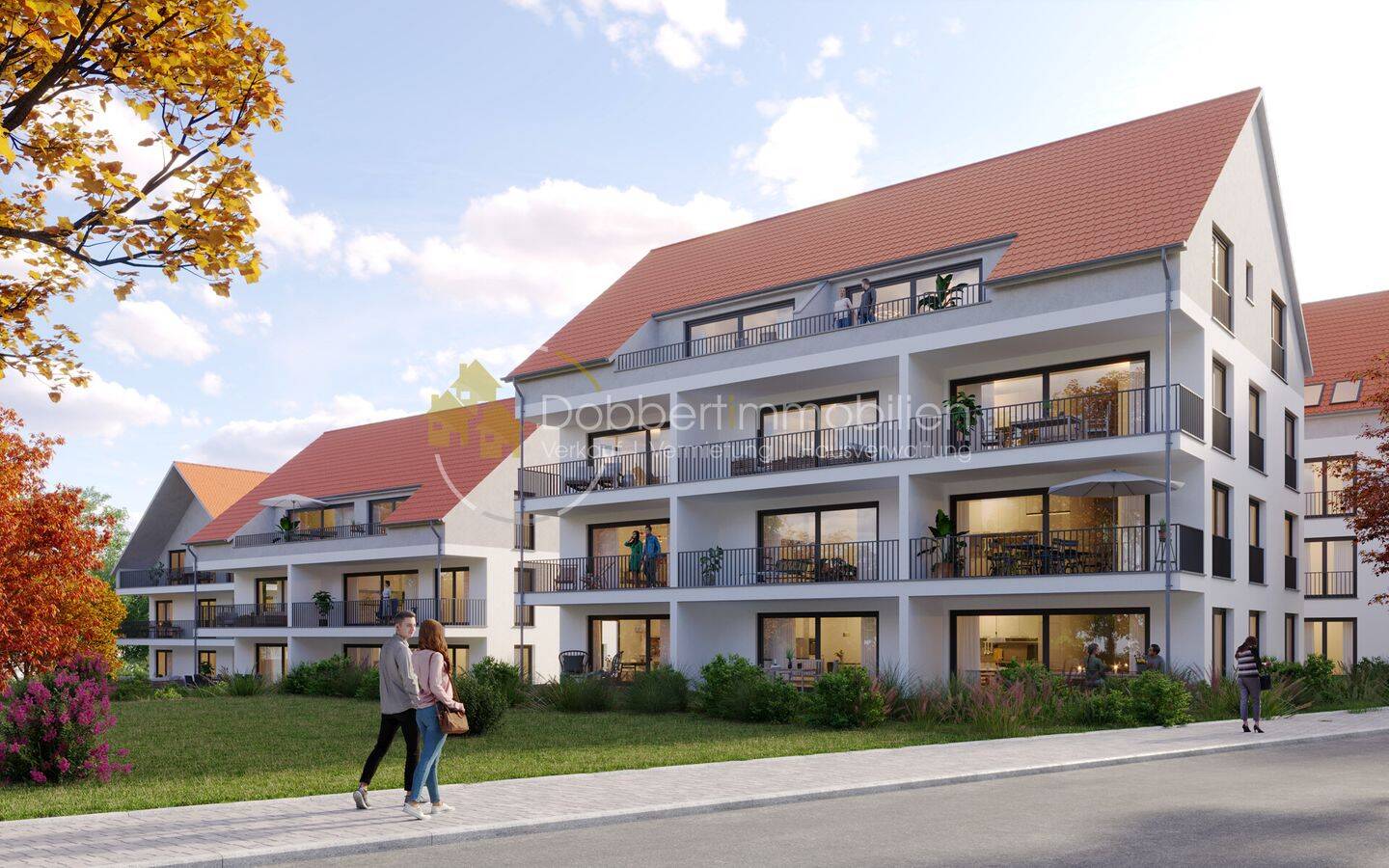 2-Zimmer-Neubauwohnung mit Balkon, barrierefrei  mit Aufzug, 71540 Murrhardt