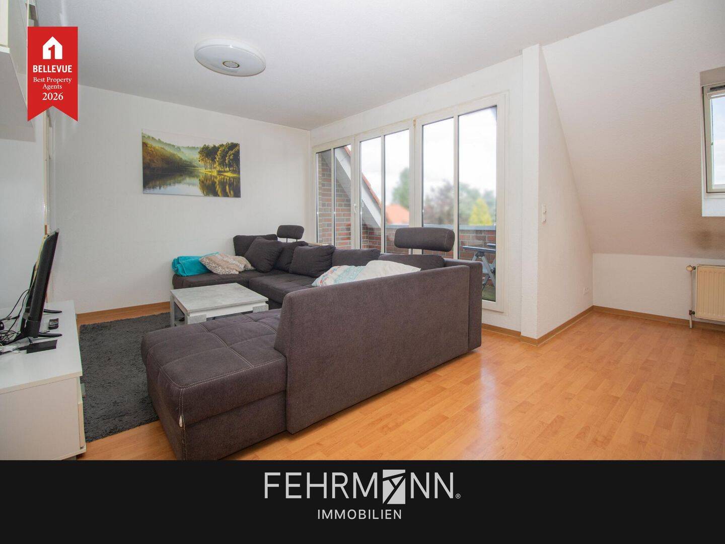 Charmante Maisonettewohnung mit Loggia und Einbauküche – zur Miete!, 26871 Papenburg